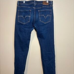 Diesel Slim Jeans in Deep Indigo Blue